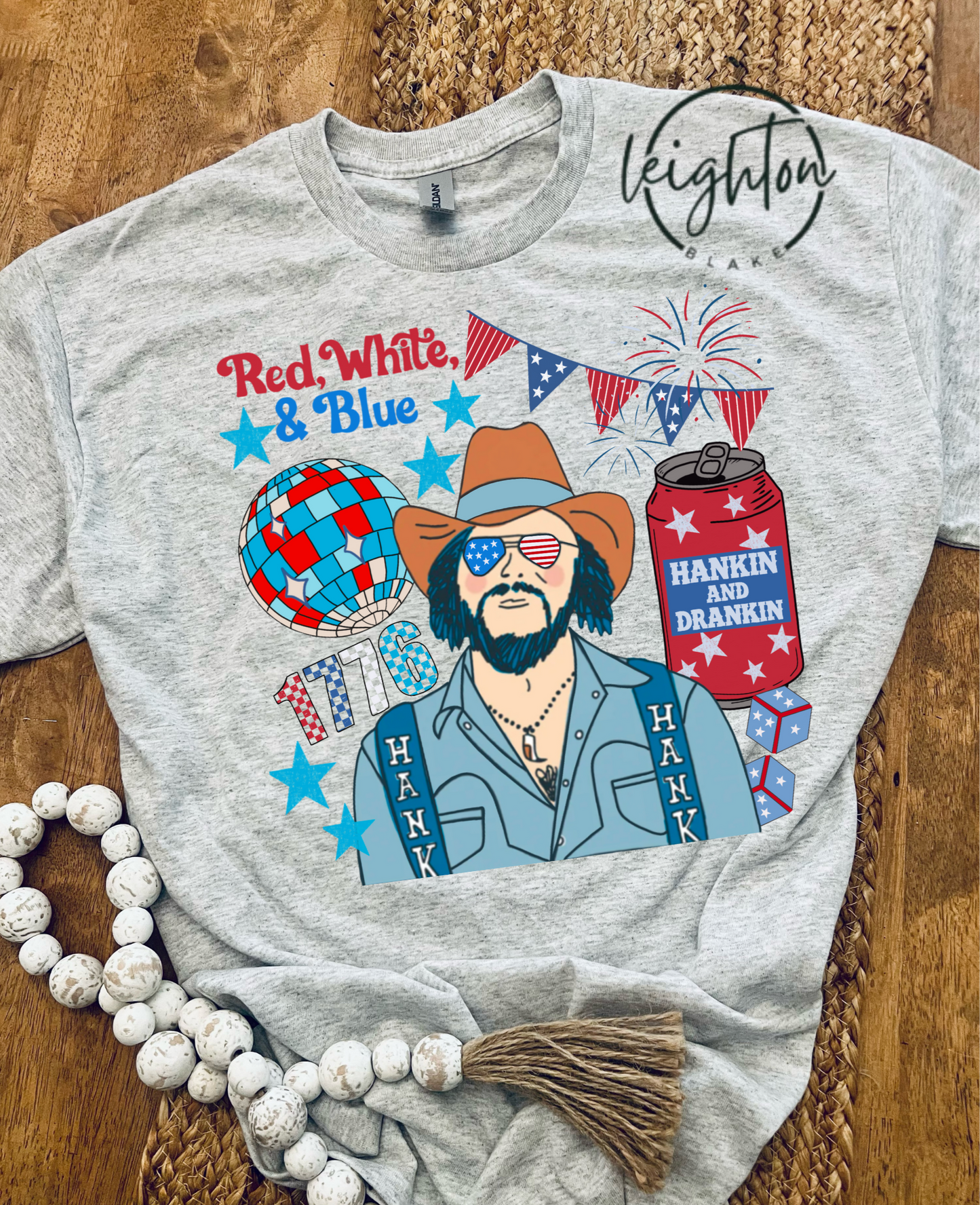 Hank Patriotic Tee