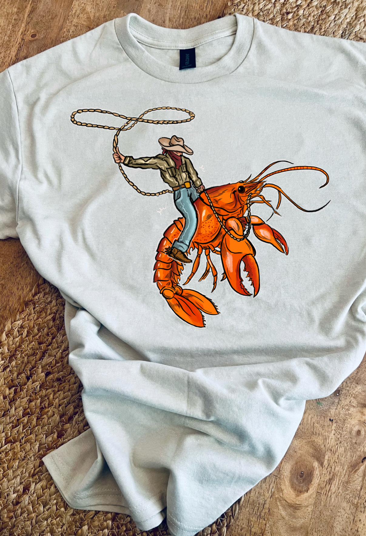 Cowboy Crawfish Tee
