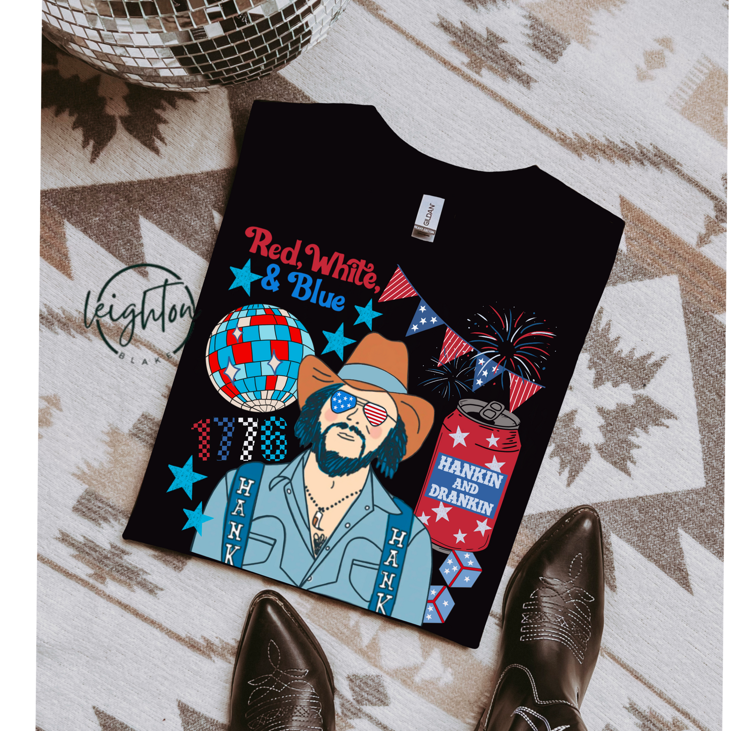 Hank Patriotic Tee
