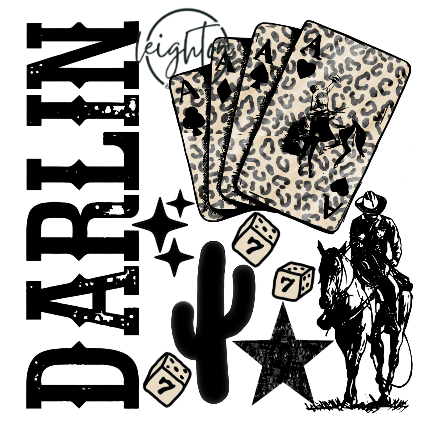 Western Darlin Collage PNG