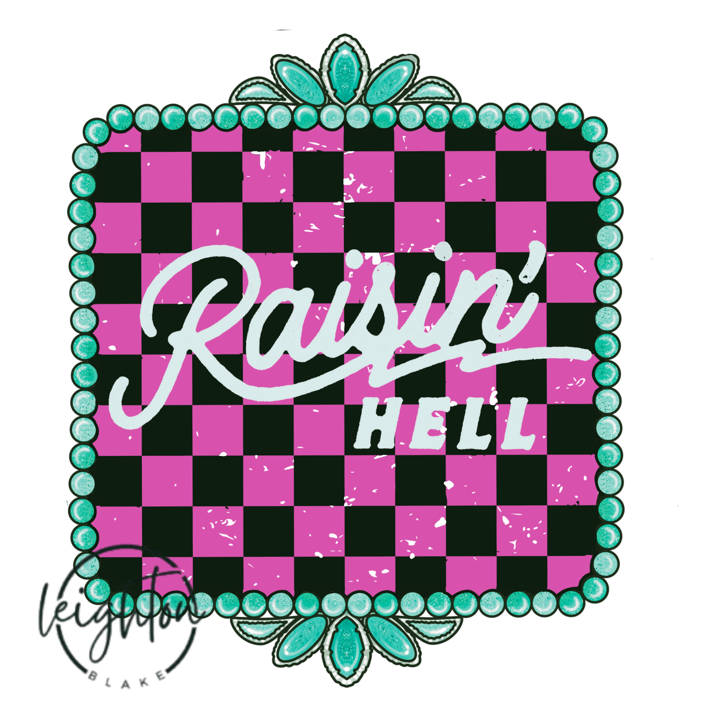 Western Raisin' Hell PNG