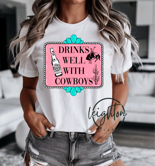 Drinks well with Cowboys Tee