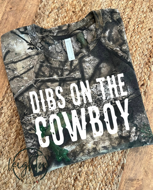 Dibs on Cowboy Camo Tee