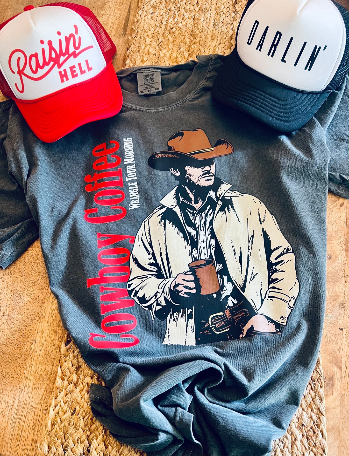 Cowboy Coffee Tee