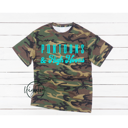 Pontoon & High Noons Tee