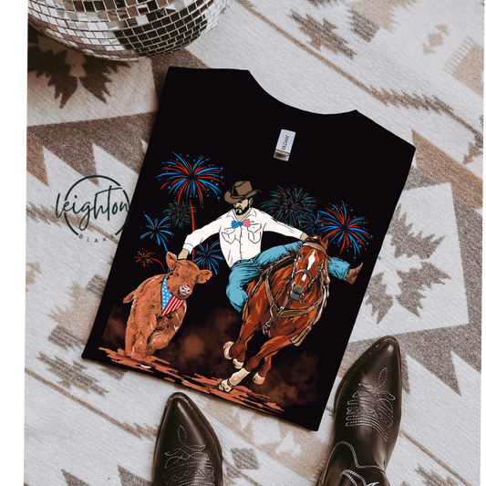Bulldogging tee