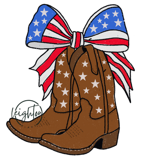 Patriotic Boots PNG