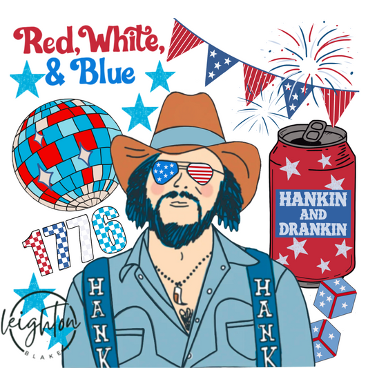 Hank Patriotic PNG