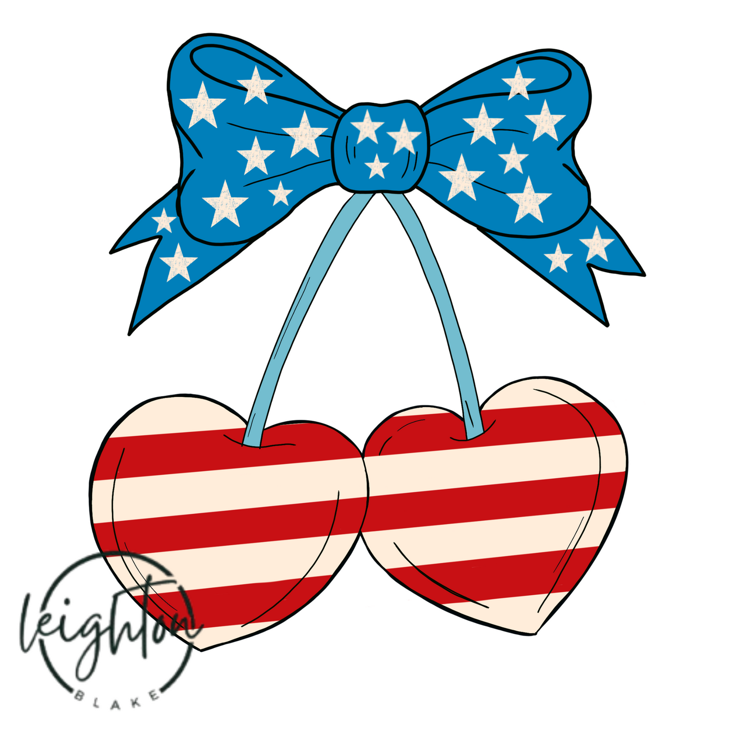 Patriotic Cherries PNG