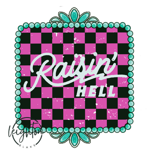 Western Raisin' Hell PNG