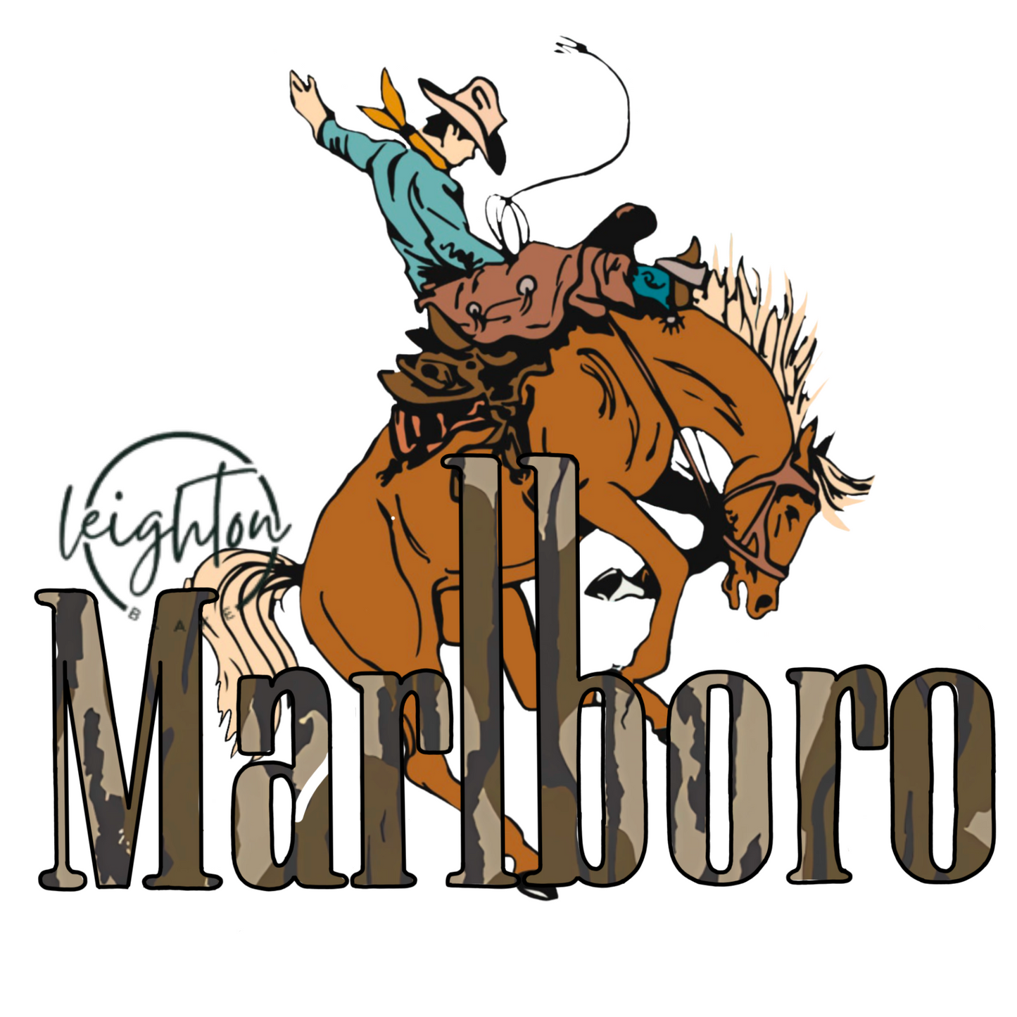 Camo Marlboro Bronco PNG