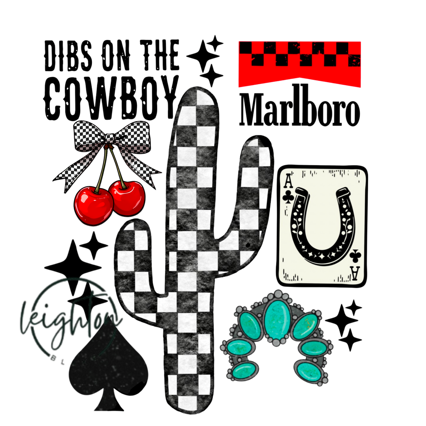 Western Collage PNG