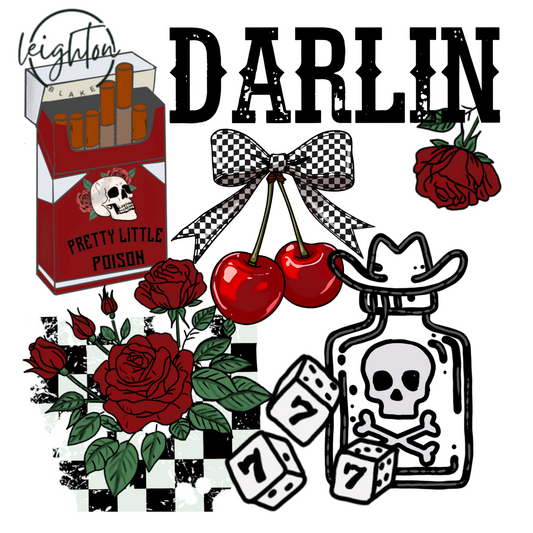 Western Darlin Rose PNG