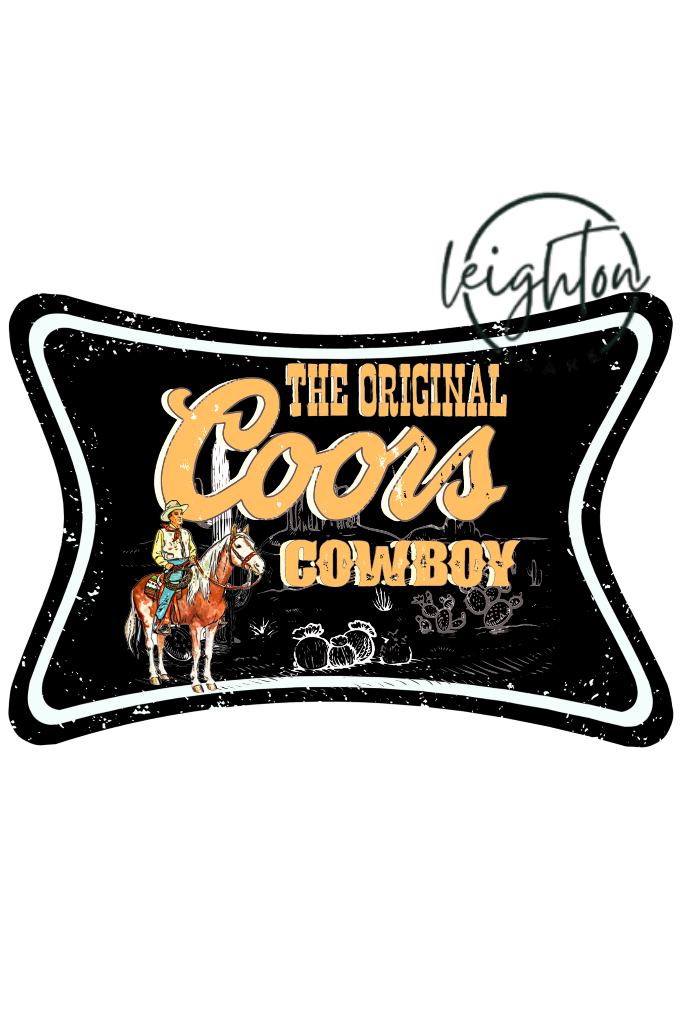 Original Coors Cowboy PNG